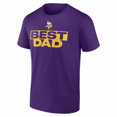 Minnesota Vikings Greatest Dad T-Shirt - Purple T-shirts