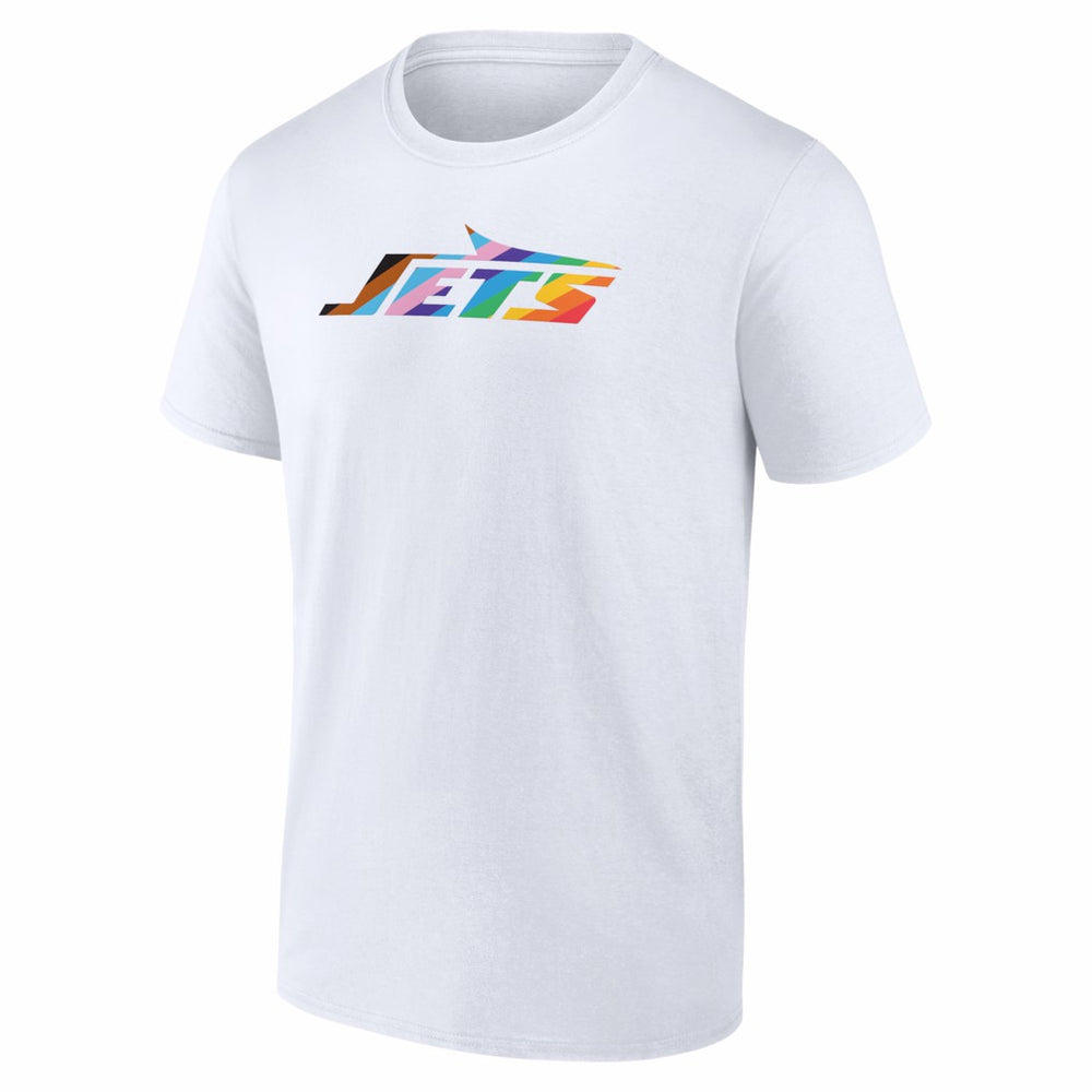 New York Jets Logo Pride T-Shirt - White T-shirts