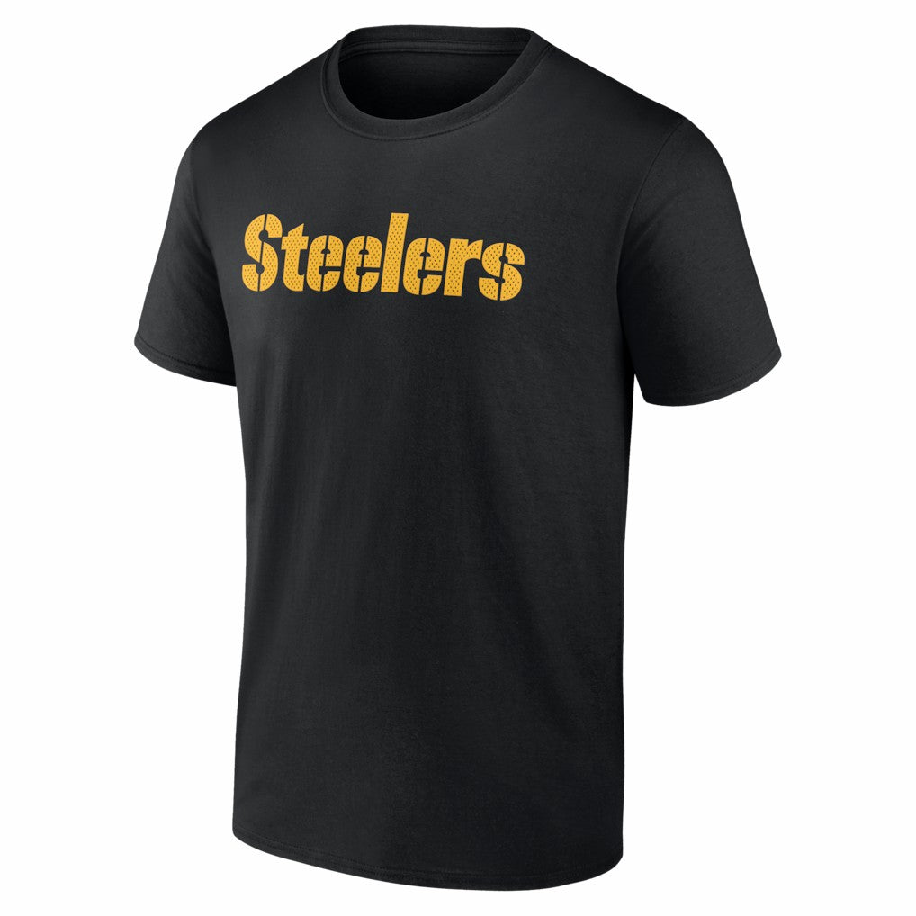 Pittsburgh Steelers #1 Dad Jersey T-Shirt - Black T-shirts
