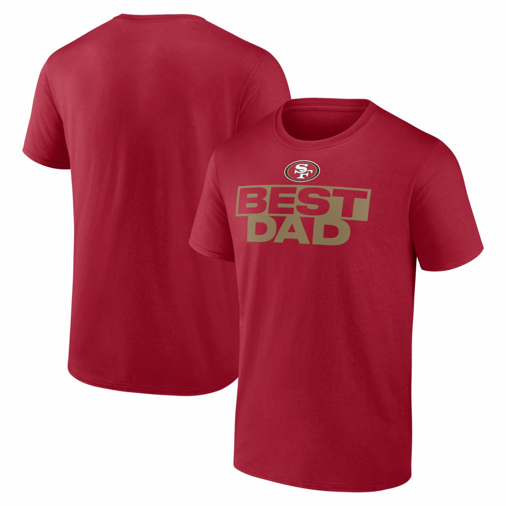 San Francisco 49ers Greatest Dad T-Shirt - Scarlet T-shirts
