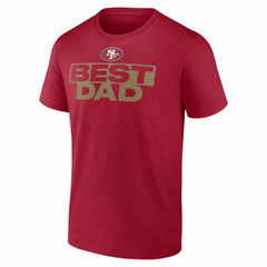 San Francisco 49ers Greatest Dad T-Shirt - Scarlet T-shirts