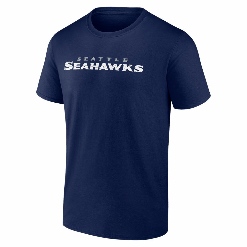 Seattle Seahawks #1 Dad Jersey T-Shirt - College Navy T-shirts