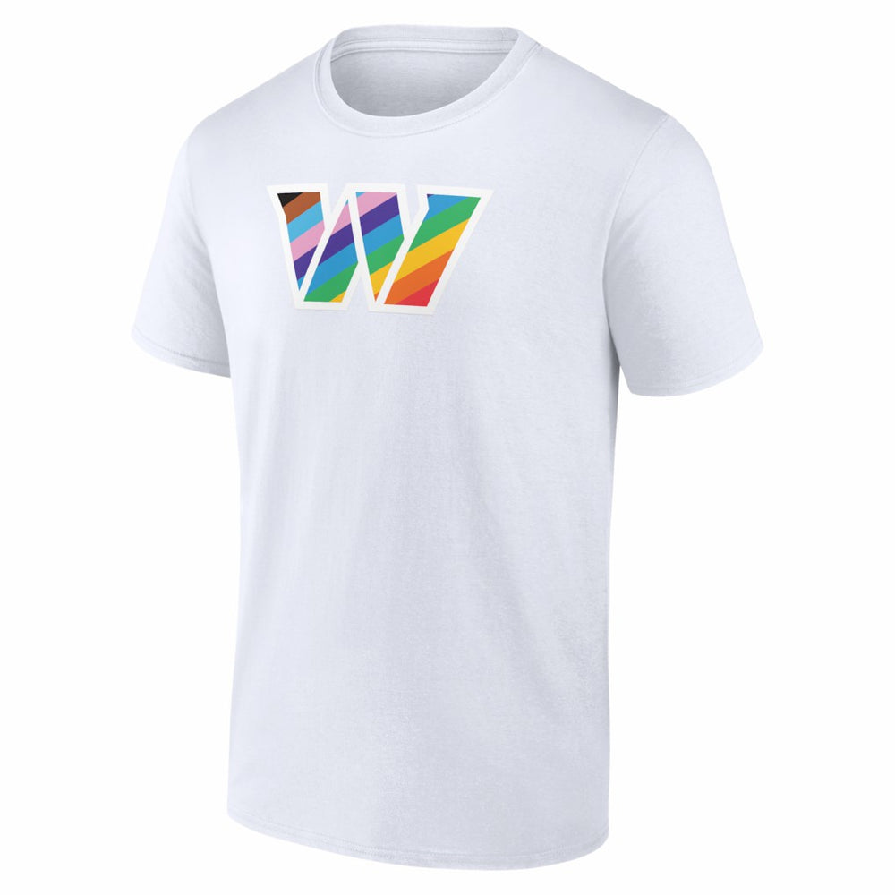 Washington Commanders Logo Pride T-Shirt - White T-shirts