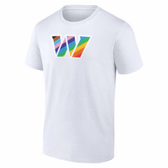 Washington Commanders Logo Pride T-Shirt - White T-shirts