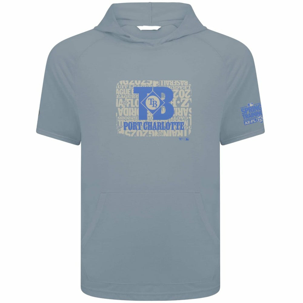 Tampa Bay Rays Levelwear 2025 Spring Training Phase Hoodie T-Shirt - Gray Hoodies