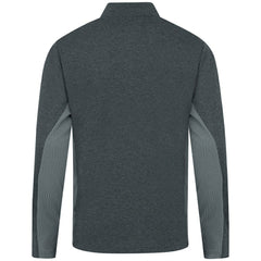 New York Yankees Levelwear Waffle Insignia 2.0 Quarter-Zip Pullover - Heather Black Pullover