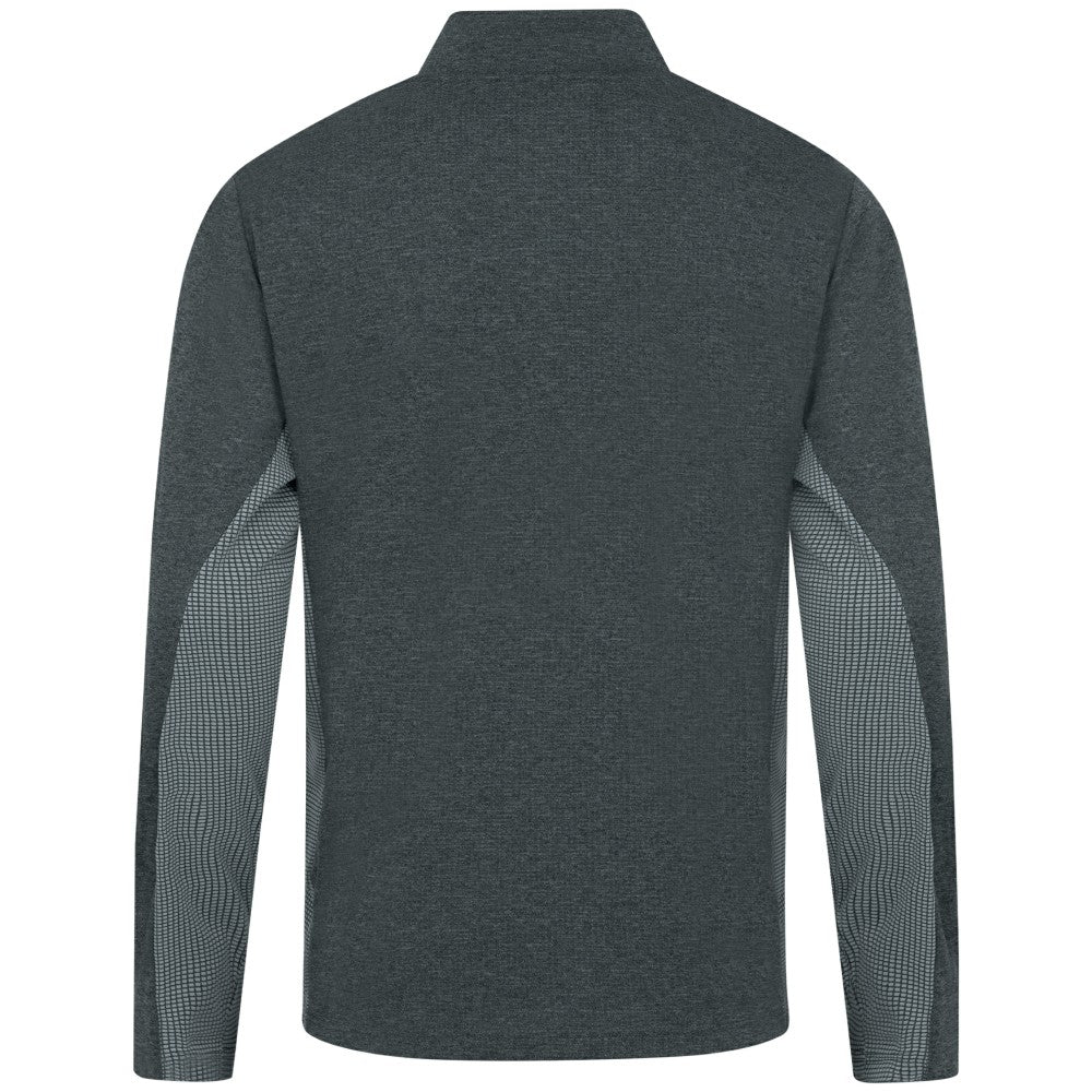 Kansas City Royals Levelwear Waffle Insignia 2.0 Quarter-Zip Pullover - Heather Black Pullover