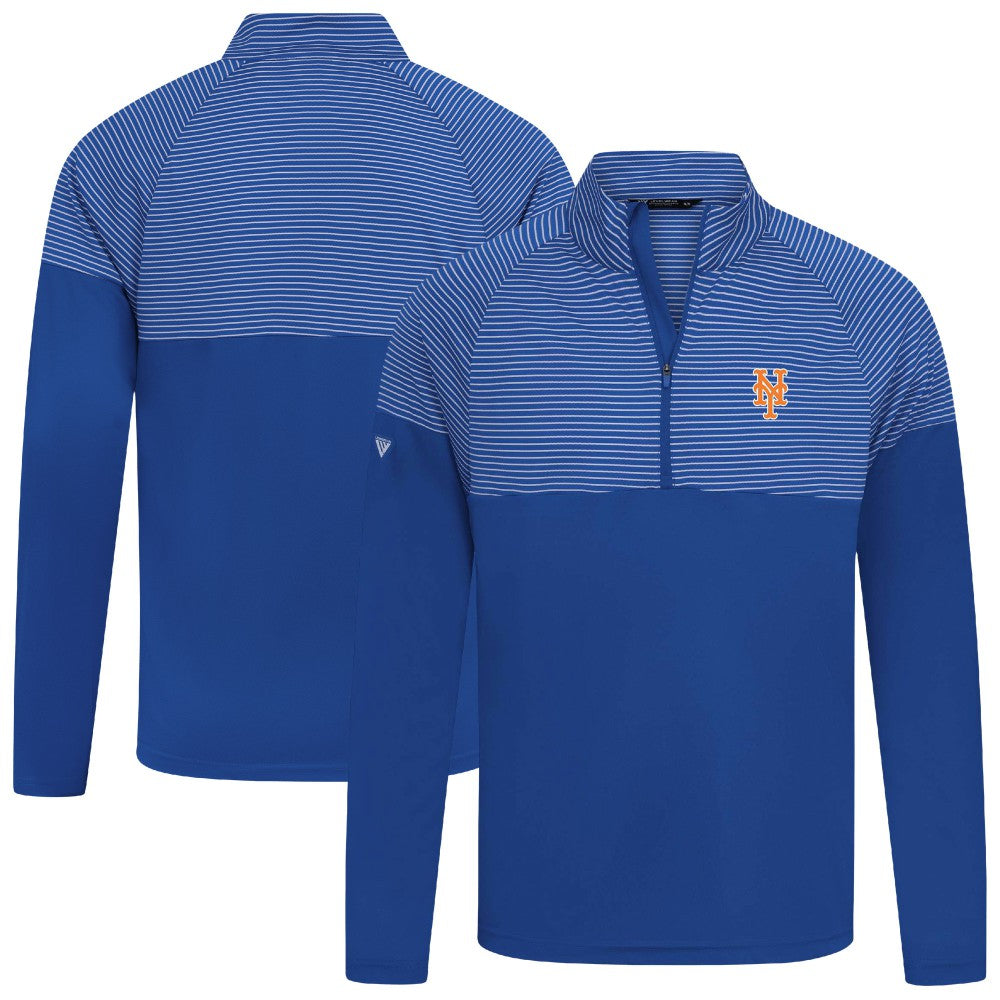 New York Mets Levelwear Classic Stripes Insignia 2.0 Pullover - Royal Pullover