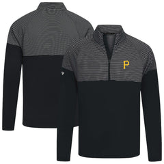 Pittsburgh Pirates Levelwear Classic Stripes Insignia 2.0 Pullover - Black Pullover