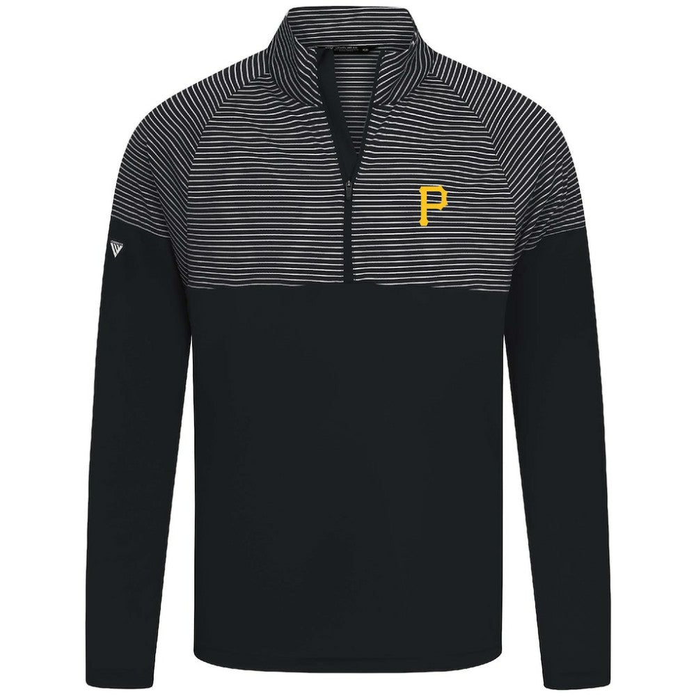 Pittsburgh Pirates Levelwear Classic Stripes Insignia 2.0 Pullover - Black Pullover