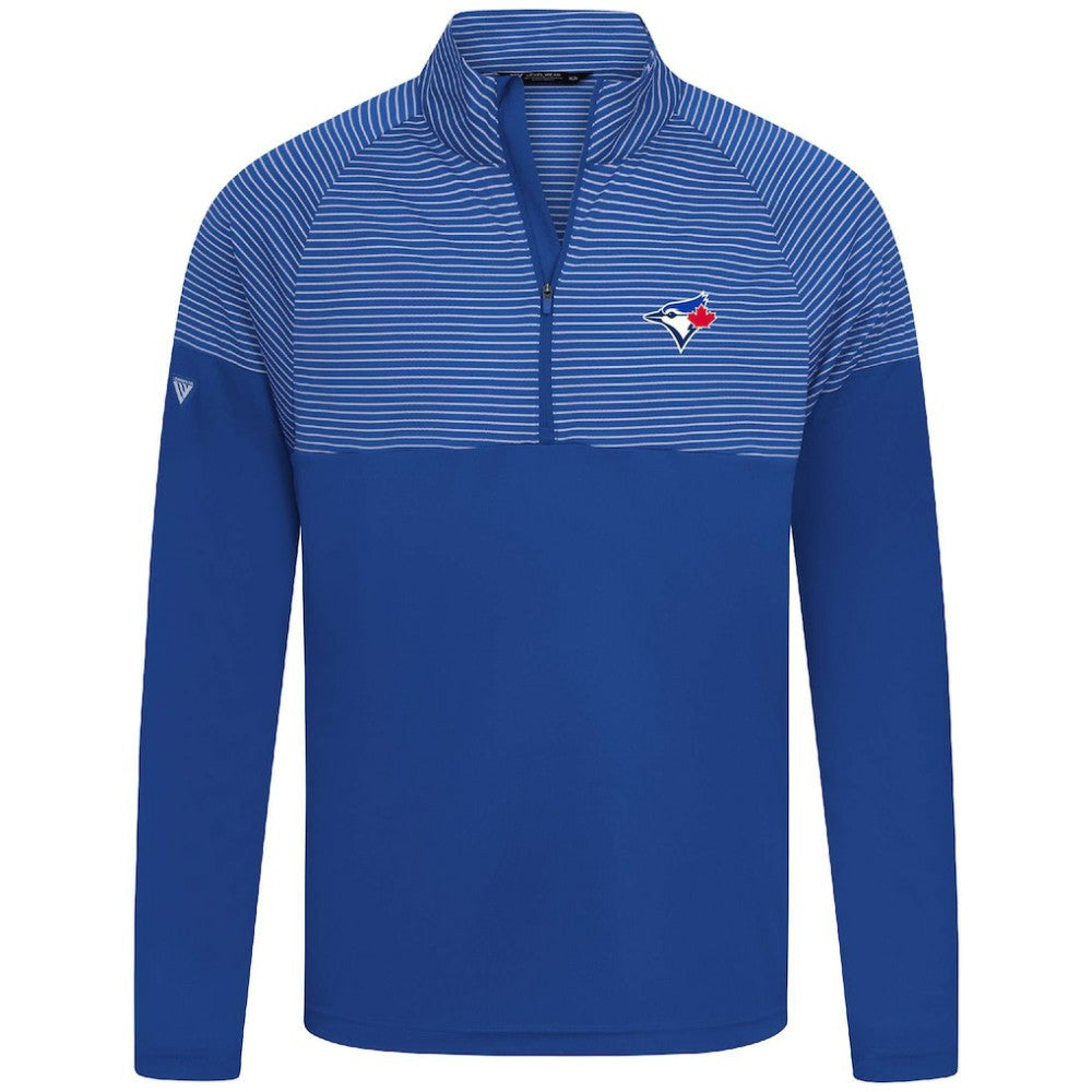 Toronto Blue Jays Levelwear Classic Stripes Insignia 2.0 Pullover - Royal Pullover