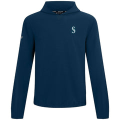 Seattle Mariners Levelwear Action Insignia 2.0 Pullover Hoodie - Navy Hoodies