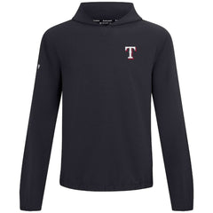 Texas Rangers Levelwear Action Insignia 2.0 Pullover Hoodie - Black Hoodies