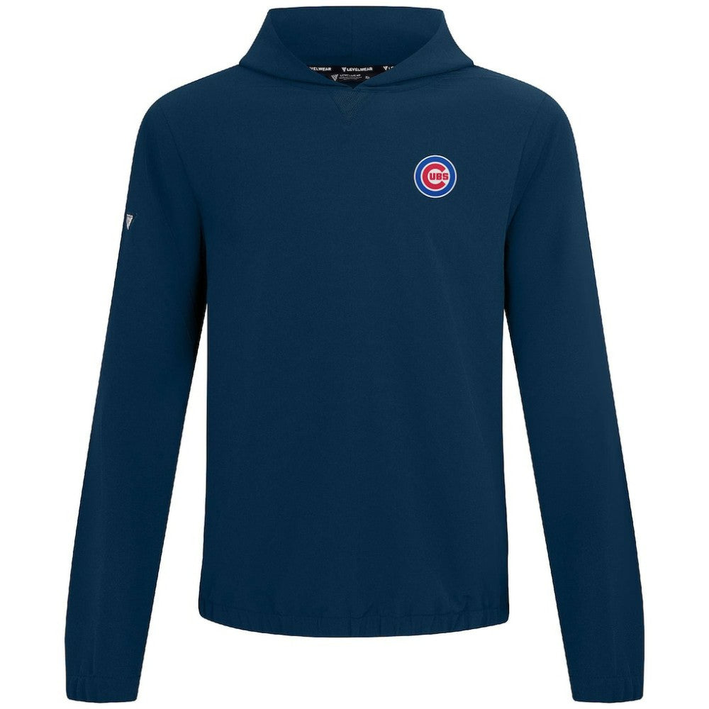 Chicago Cubs Levelwear Action Insignia 2.0 Pullover Hoodie - Navy Hoodies