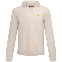 Pittsburgh Pirates Levelwear Action Insignia 2.0 Pullover Hoodie - Khaki Hoodies