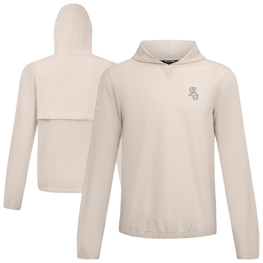 Chicago White Sox Levelwear Action Insignia 2.0 Pullover Hoodie - Khaki Hoodies