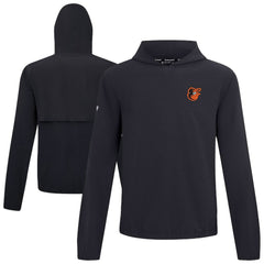 Baltimore Orioles Levelwear Action Insignia 2.0 Pullover Hoodie - Black Hoodies