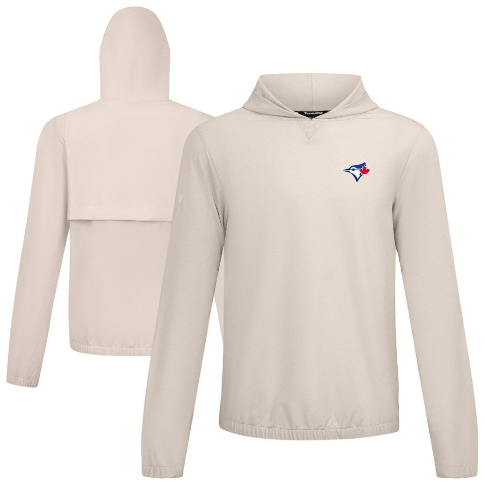 Toronto Blue Jays Levelwear Action Insignia 2.0 Pullover Hoodie - Khaki Hoodies