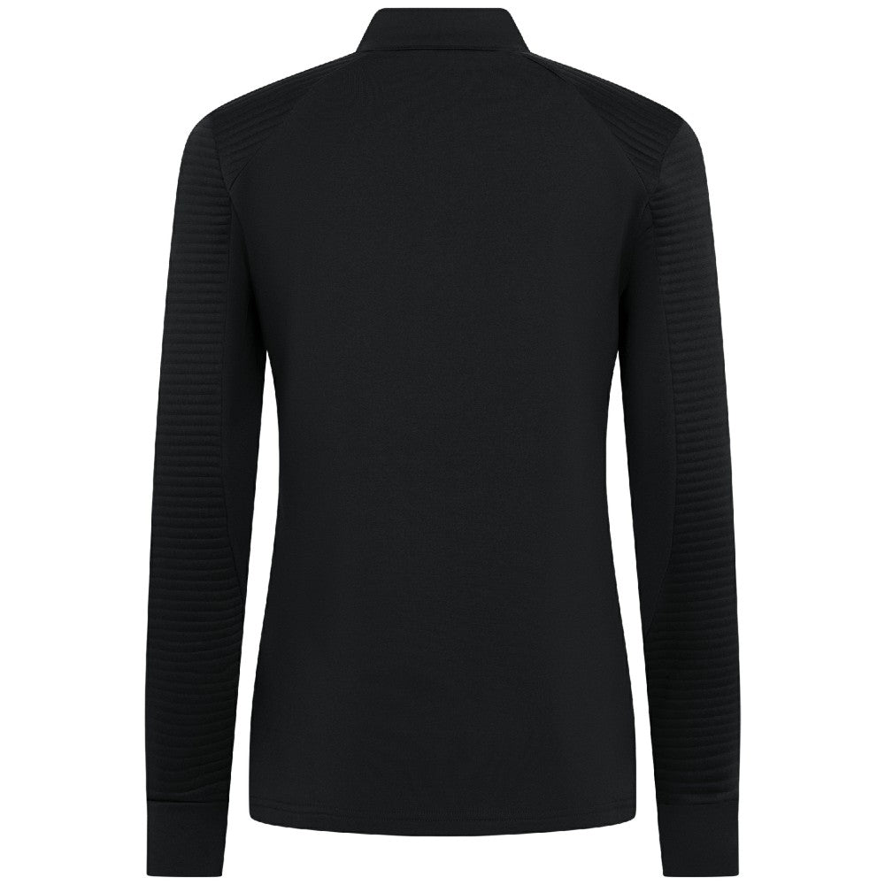 Cincinnati Reds Levelwear Women's Power Insignia 2.0 Quarter-Zip Pullover Top - Black Pullover