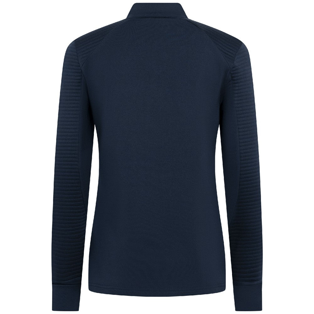Milwaukee Brewers Levelwear Women's Power Insignia 2.0 Quarter-Zip Pullover Top - Navy Pullover