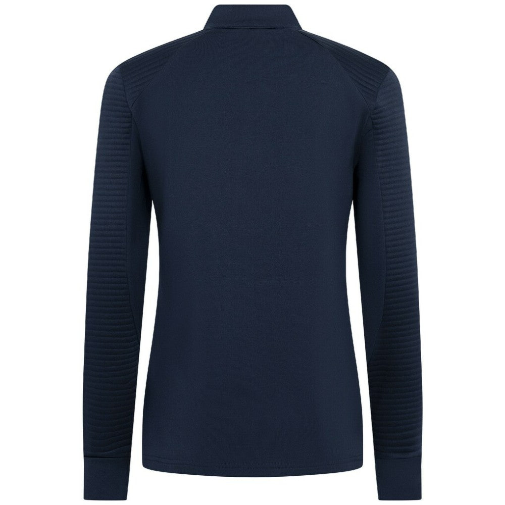 Washington Nationals Levelwear Women's Power Insignia 2.0 Quarter-Zip Pullover Top - Navy Pullover