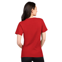 Tampa Bay Buccaneers G-III 4Her by Carl Banks Women's Super-Slim Lightweight Winning Crew T-Shirt - Red T-shirts