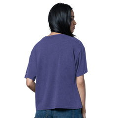 Baltimore Ravens Starter Women's Oversized Hall of Fame T-Shirt - Heather Purple T-shirts