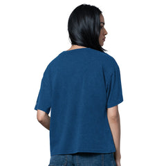 Indianapolis Colts Starter Women's Oversized Hall of Fame T-Shirt - Heather Royal T-shirts