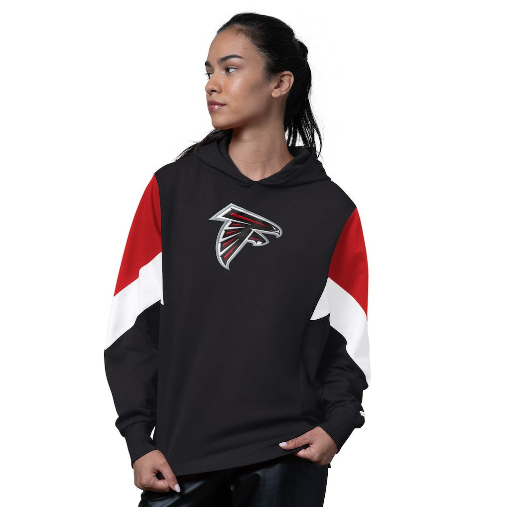 Atlanta Falcons Starter Women's Scrimmage Hoodie - Black Hoodies
