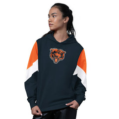 Chicago Bears Starter Women's Scrimmage Hoodie - Navy Hoodies