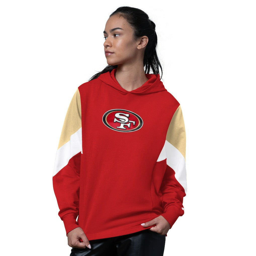 San Francisco 49ers Starter Women's Scrimmage Hoodie - Scarlet Hoodies