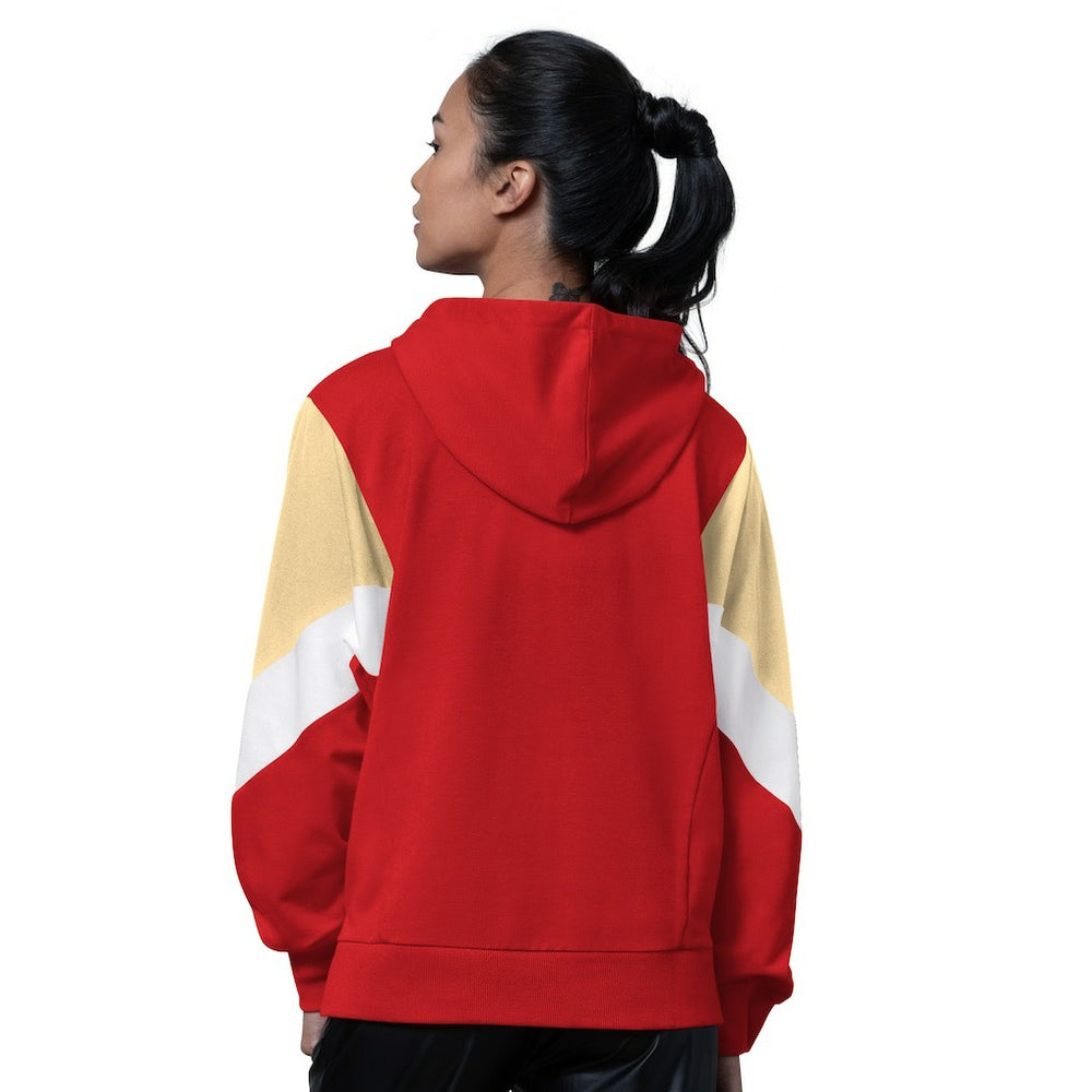 San Francisco 49ers Starter Women's Scrimmage Hoodie - Scarlet Hoodies