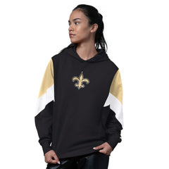 New Orleans Saints Starter Women's Scrimmage Hoodie - Black Hoodies
