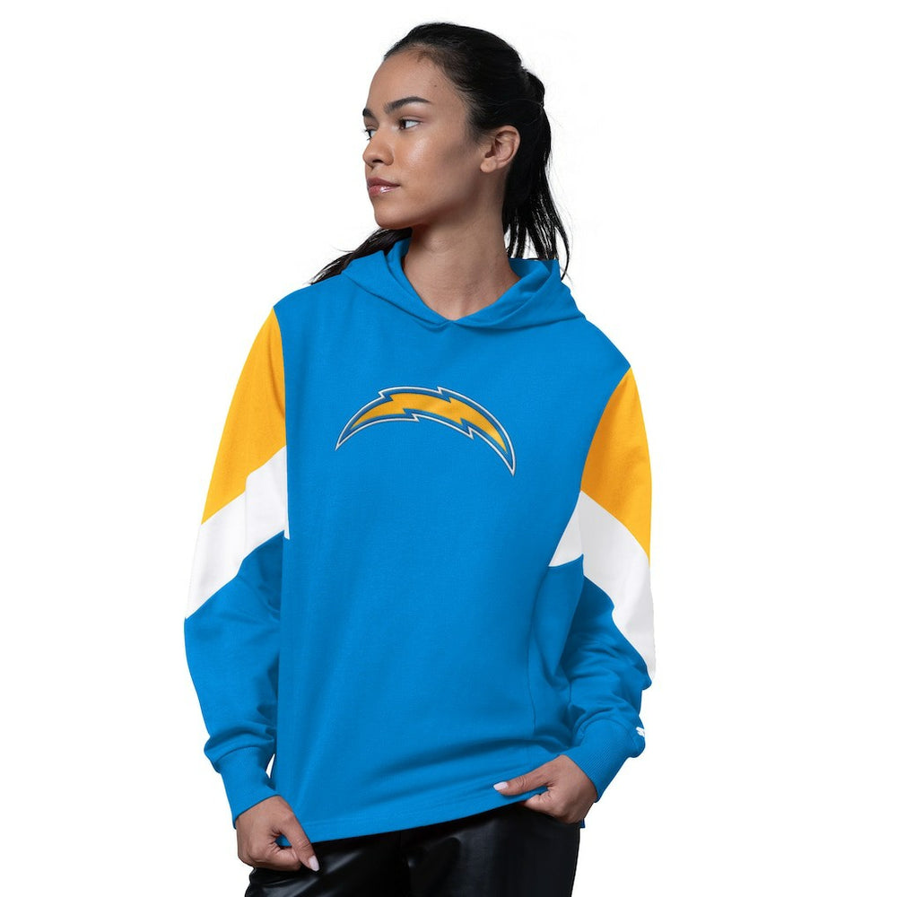 Los Angeles Chargers Starter Women's Scrimmage Hoodie - Powder Blue Hoodies