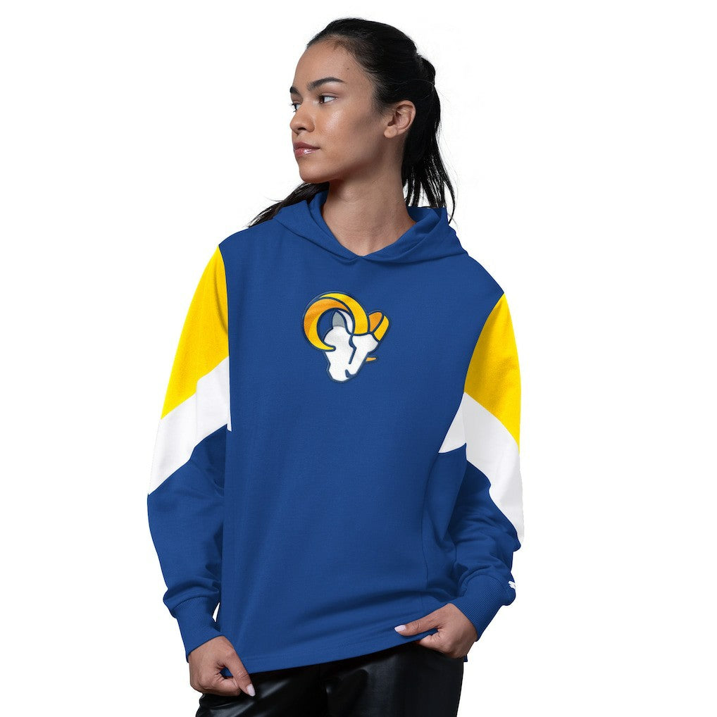 Los Angeles Rams Starter Women's Scrimmage Hoodie - Royal Hoodies