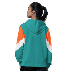 Miami Dolphins Starter Women's Scrimmage Hoodie - Aqua Hoodies