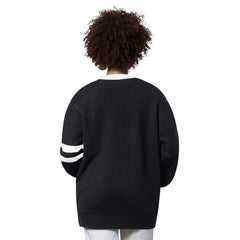 Buffalo Bills Starter Women's Back Shot Button-Up Cardigan - Black