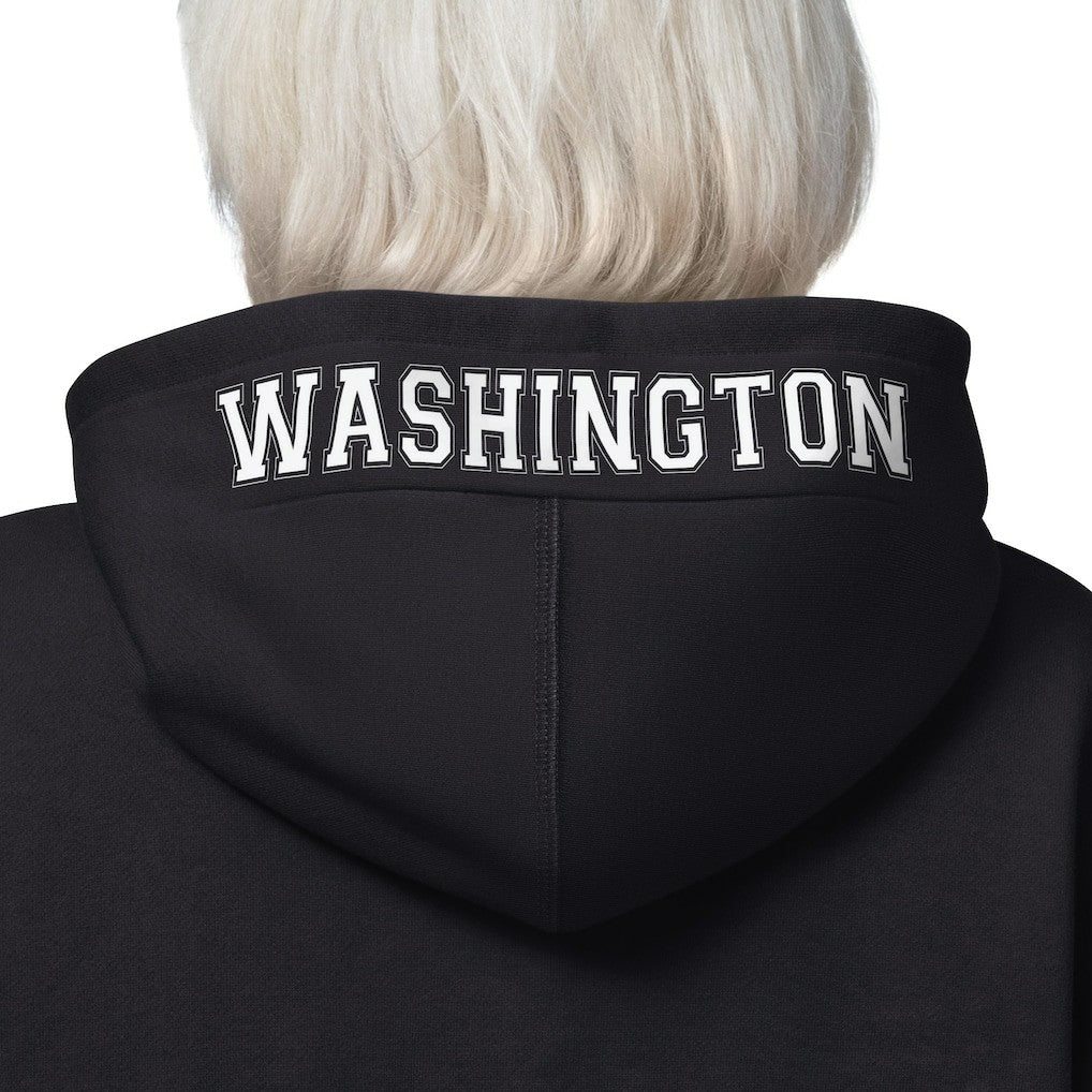Washington Commanders Starter Women's 4th Down Full-Zip Hoodie - Black Hoodies