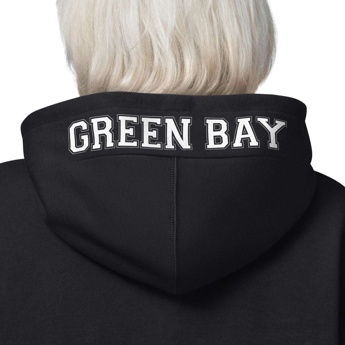 Green Bay Packers Starter Women's 4th Down Full-Zip Hoodie - Black Hoodies