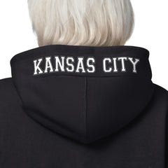 Kansas City Chiefs Starter Women's 4th Down Full-Zip Hoodie - Black Hoodies