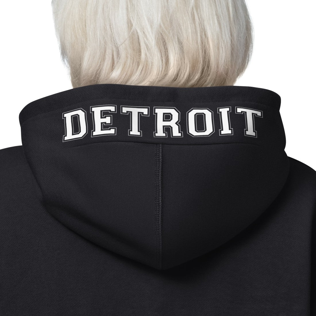 Detroit Lions Starter Women's 4th Down Full-Zip Hoodie - Black Hoodies