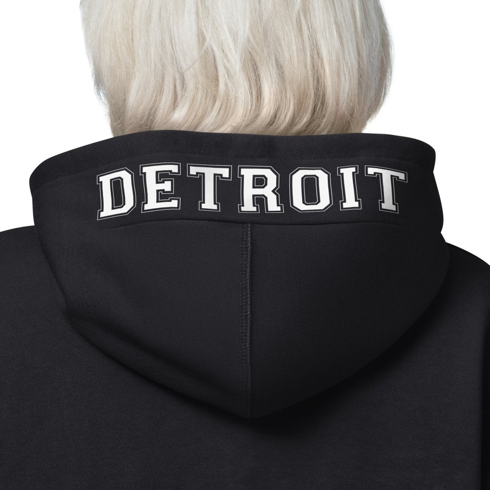 Detroit Lions Starter Women's 4th Down Full-Zip Hoodie - Black Hoodies