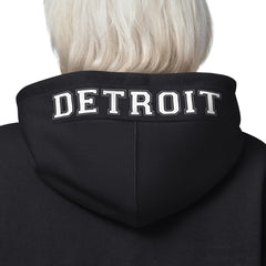 Detroit Lions Starter Women's 4th Down Full-Zip Hoodie - Black Hoodies
