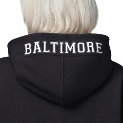Baltimore Ravens Starter Women's 4th Down Full-Zip Hoodie - Black Hoodies