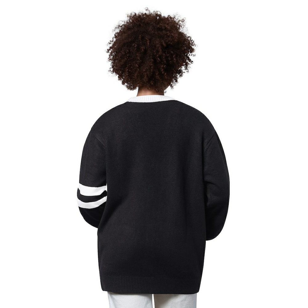 Baltimore Ravens Starter Women's Back Shot Button-Up Cardigan - Black