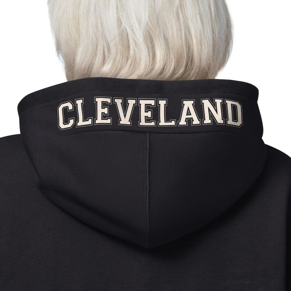 Cleveland Browns Starter Women's 4th Down Full-Zip Hoodie - Black Hoodies