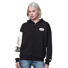 San Francisco 49ers Starter Women's 4th Down Full-Zip Hoodie - Black Hoodies
