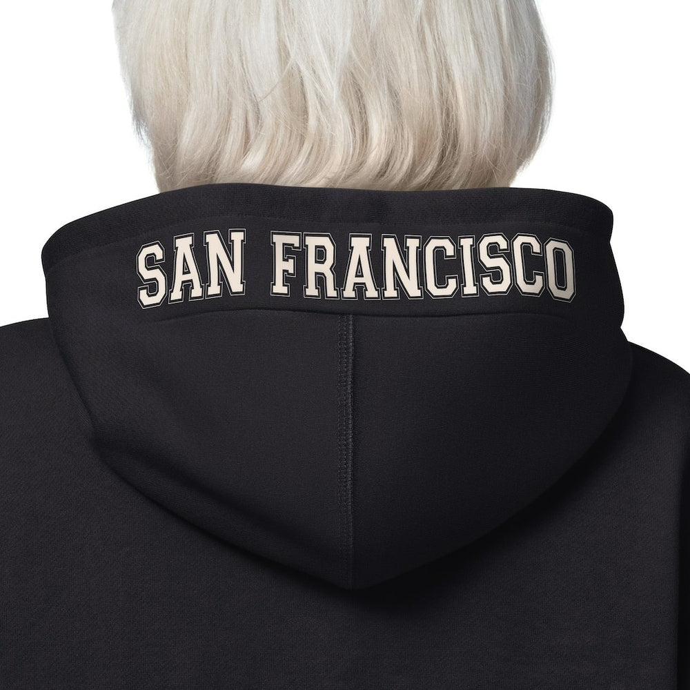 San Francisco 49ers Starter Women's 4th Down Full-Zip Hoodie - Black Hoodies