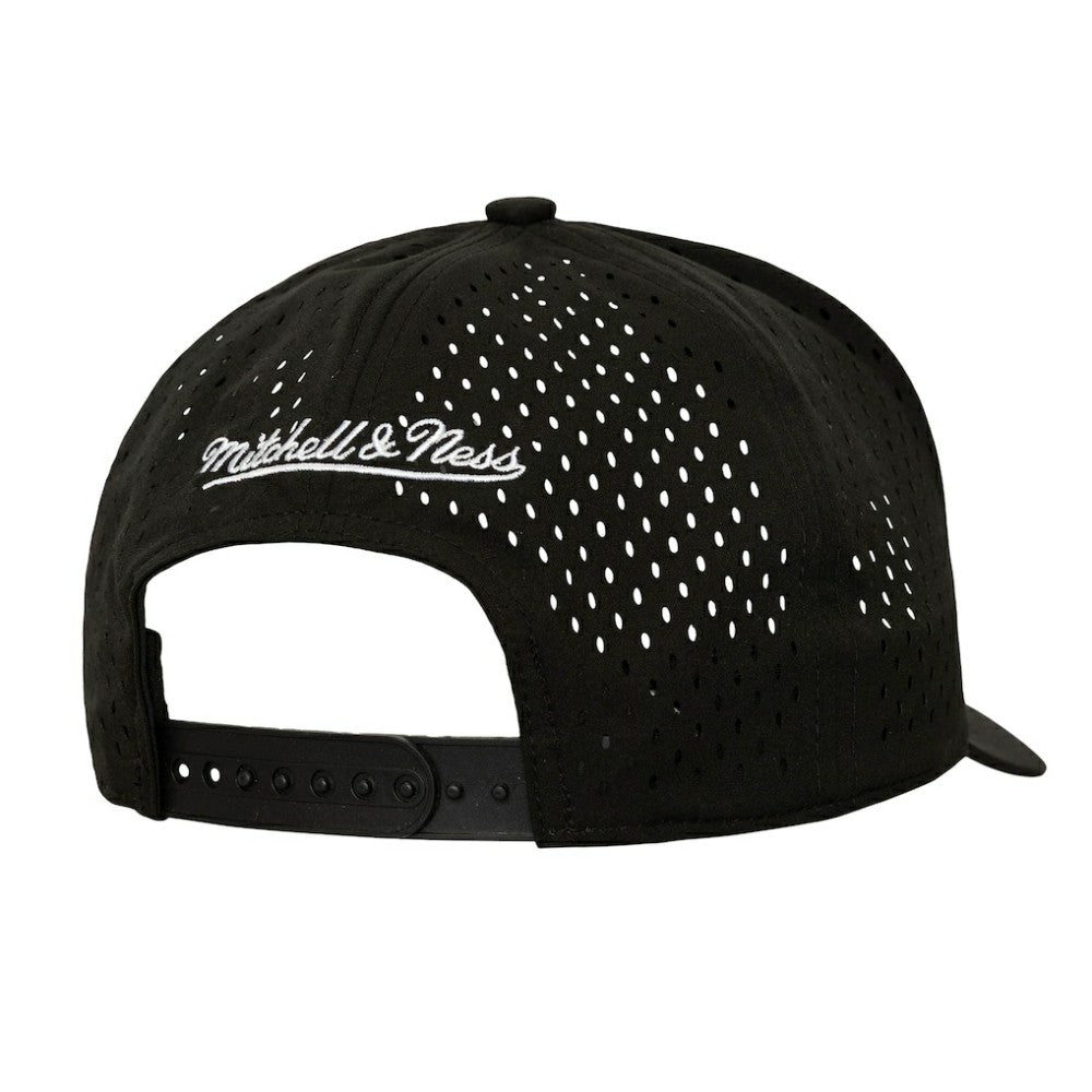 Houston Astros Mitchell & Ness Perfect Icon Pro Pinch Snapback Hat - Black Hats