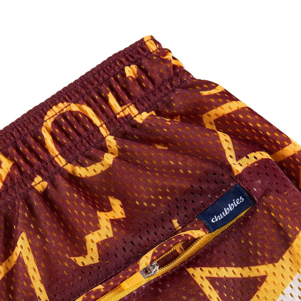 Washington Commanders Chubbies Mesh Shorts - Burgundy Shorts